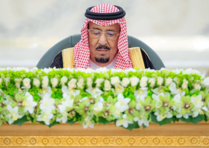 خادم الحرمين الشريفين يرأس جلسة مجلس الوزراء