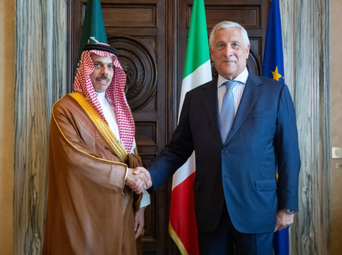 صدور إعلان مشترك عن وزيري خارجية المملكة وإيطاليا