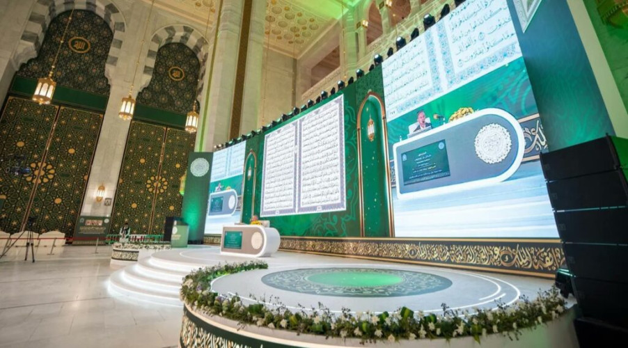 “الشؤون الإسلامية” تبث فعاليات مسابقة الملك عبدالعزيز الدولية للقرآن الكريم عبر شاشات عملاقة