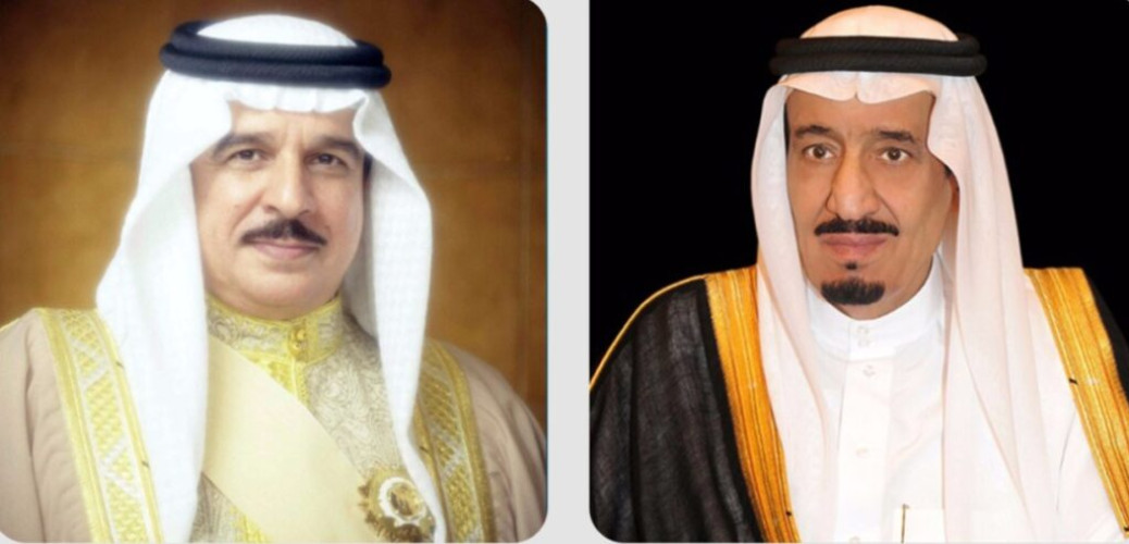 القيادة البحرينية تهنئ خادم الحرمين و ولي العهد بمناسبة اليوم الوطني الـ (95) للمملكة