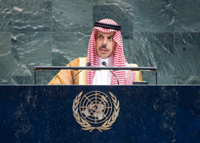 سمو وزير الخارجية يلقي كلمة المملكة في الجمعية العامة للأمم المتحدة في دورتها الثمانين