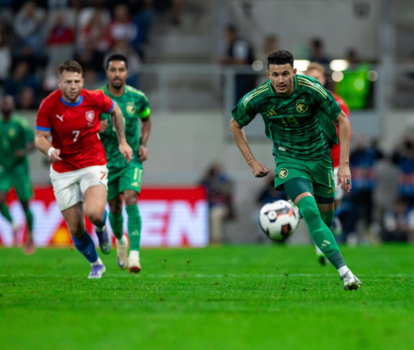 ‏‎في اخر مواجهاته الودية.. المنتخب السعودي يتعادل مع منتخب التشيك (1-1)