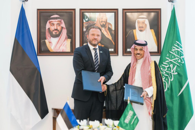 وزير الخارجية يستقبل وزير خارجية إستونيا ويوقعان اتفاقية عامة للتعاون بين البلدين