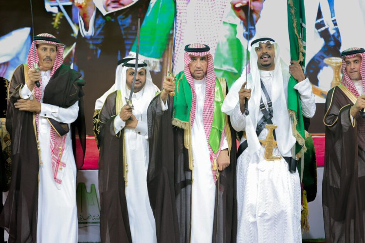 محافظة البكيرية تحتفل باليوم الوطني الـ95