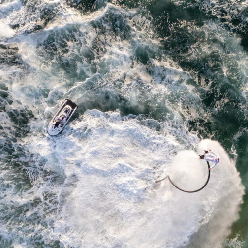 بلدية مدينة الظهران تختتم عروضها البحرية المبهرة احتفاءً باليوم الوطني السعودي