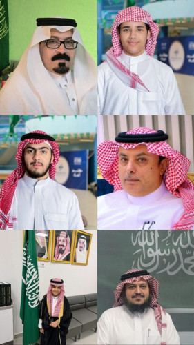 معلمو وطلاب تعليم مكة يرسمون مشاعرهم باليوم الوطني الخامس والتسعين