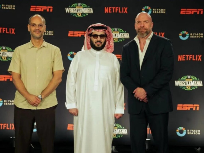 لأول مرة خارج أمريكا الشمالية.. موسم الرياض 2027 يستضيف “WrestleMania 43” الأضخم في تاريخ المصارعة الحرة