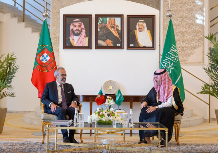 وزير الخارجية يستقبل وزير خارجية البرتغال