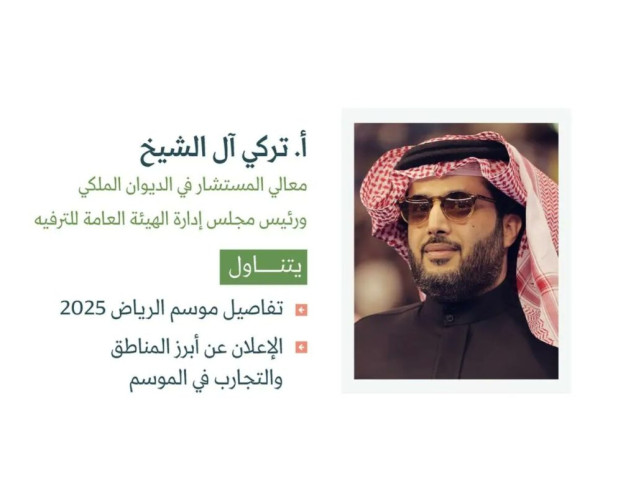 المؤتمر الصحفي الحكومي يستضيف رئيس مجلس إدارة الهيئة العامة للترفيه