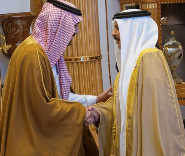 ملك مملكة البحرين يستقبل كبار المدعوين ورؤساء الوفود المشاركة في دورة الألعاب الآسيوية الثالثة للشباب