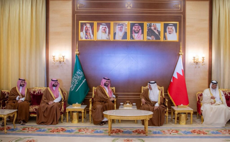 سمو ولي العهد يصل إلى مملكة البحرين لترؤس وفد المملكة المشارك في الدورة الـ(46) للمجلس الأعلى لمجلس التعاون ورئاسة الجانب السعودي في الاجتماع الرابع لمجلس التنسيق السعودي – البحريني