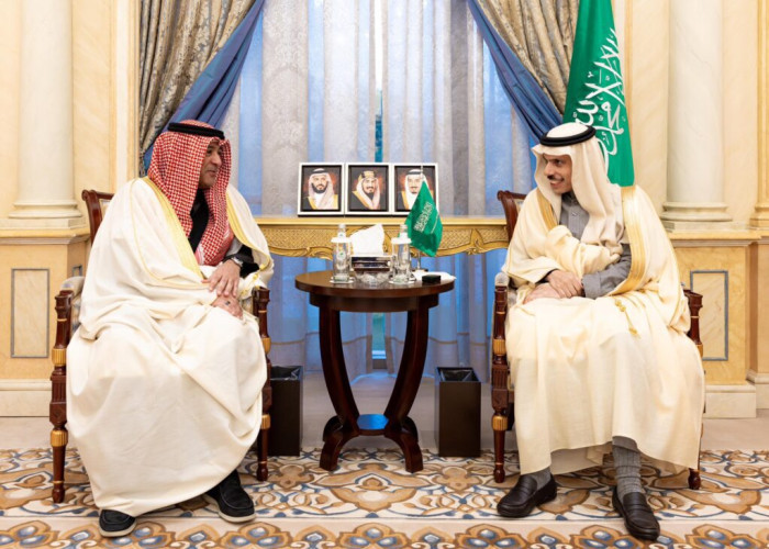 وزير الخارجية يستقبل أمين عام مجلس التعاون لدول الخليج العربية