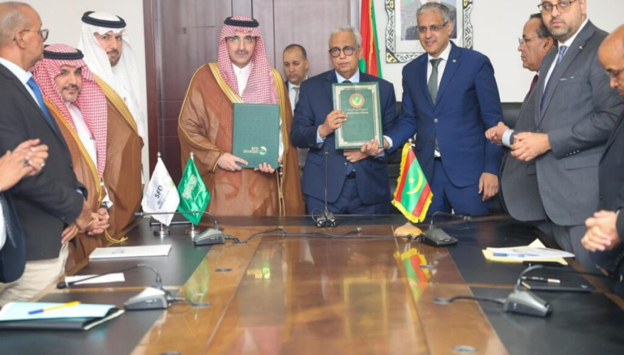 الصندوق السعودي للتنمية يوقع اتفاقية تنموية لدعم قطاع الطاقة في موريتانيا بـ60 مليون دولار