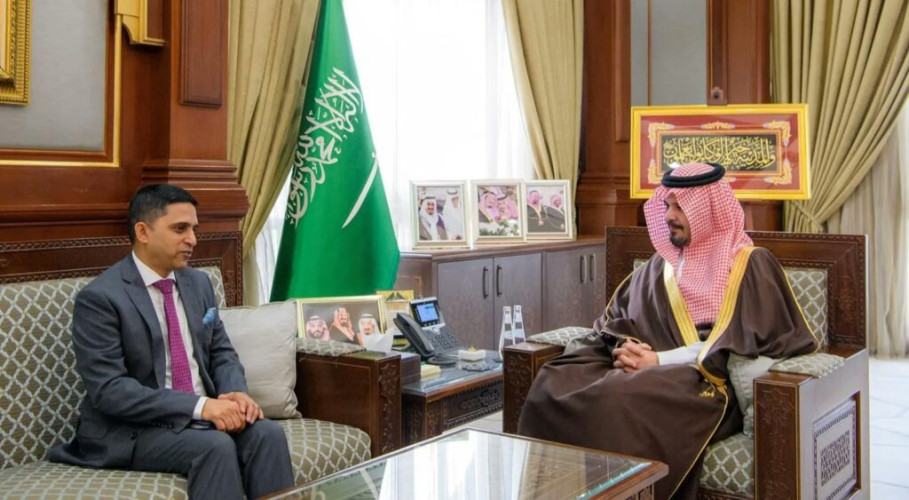 أمير منطقة المدينة المنورة يستقبل القنصل العام البنغلاديشي