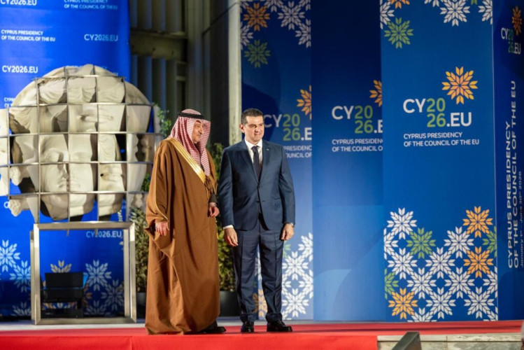 نيابةً عن سمو ولي العهد.. نائب وزير الخارجية يشارك في حفل افتتاح تولي جمهورية قبرص رئاسة مجلس الاتحاد الأوروبي