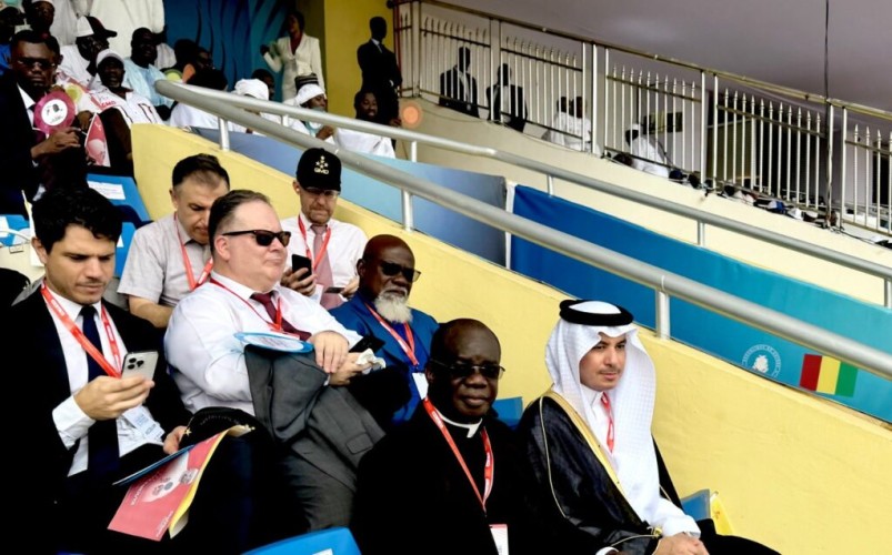 سفير المملكة لدى جمهورية غينيا يشارك في حفل تنصيب رئيس الجمهورية