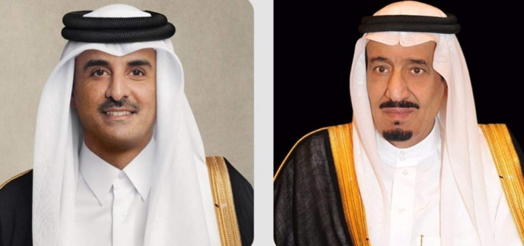 القيادة القطرية تهنئ خادم الحرمين الشريفين بمناسبة ذكرى يوم التأسيس