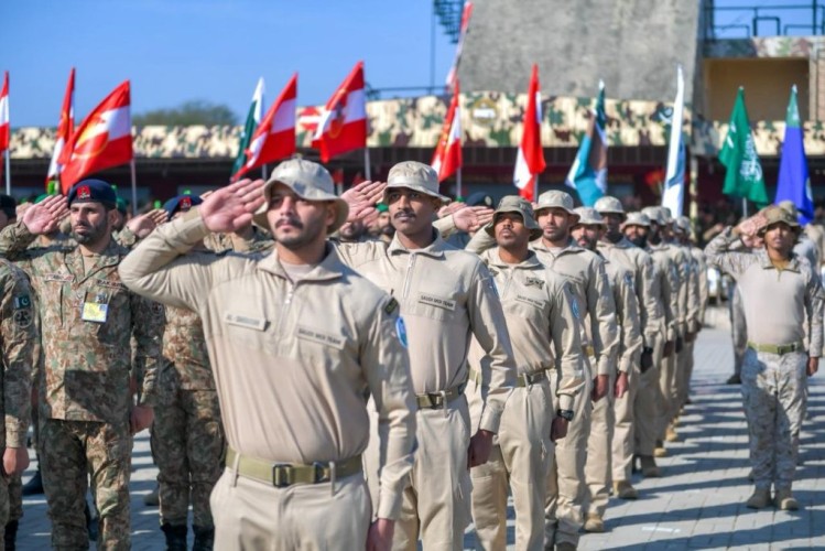 وزارة الداخلية تشارك في مسابقة روح الفريق العسكرية الدولية بجمهورية باكستان الإسلامية