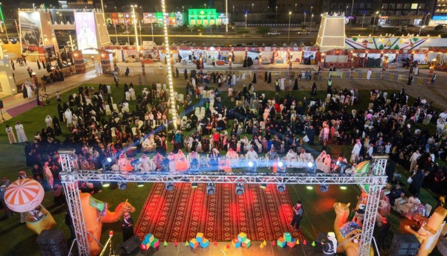 بلدية النعيرية تحتفل بيوم التأسيس وسط حضور كبير من أهالي والزوار