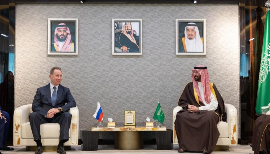 سمو وزير الحرس الوطني يستقبل رئيس الهيئة الفيدرالية لقوات الحرس الوطني الروسية