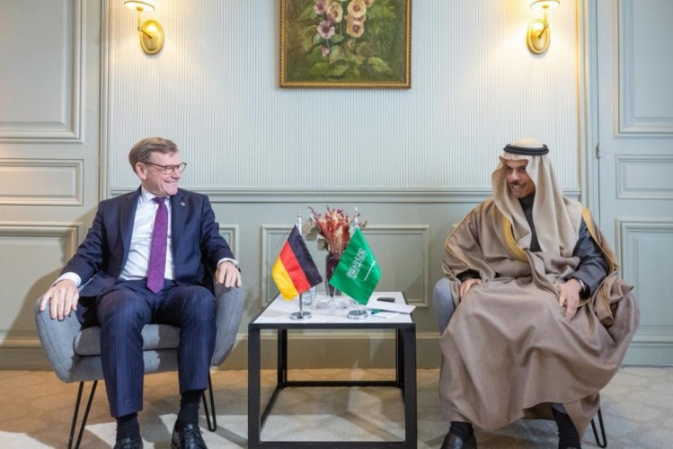 وزير الخارجية يلتقي وزير خارجية ألمانيا