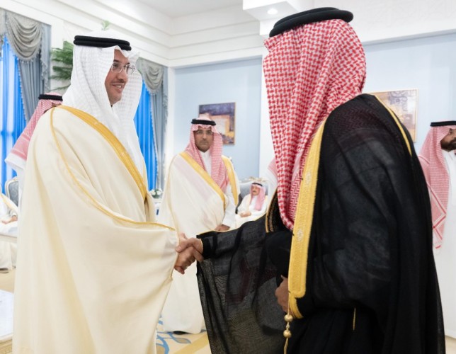 سمو محافظ الأحساء يستقبل المهنئين بعيد الفطر