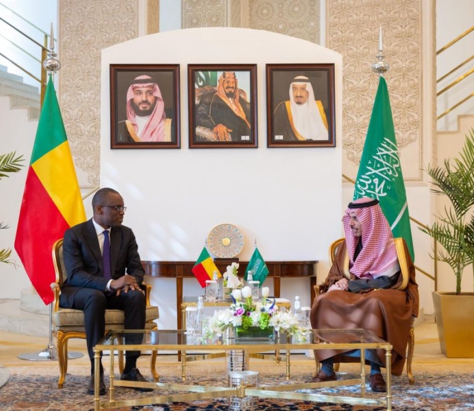 وزير الخارجية يستقبل وزير خارجية بنين