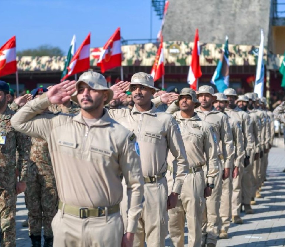 وزارة الداخلية تشارك في مسابقة روح الفريق العسكرية الدولية بجمهورية باكستان الإسلامية