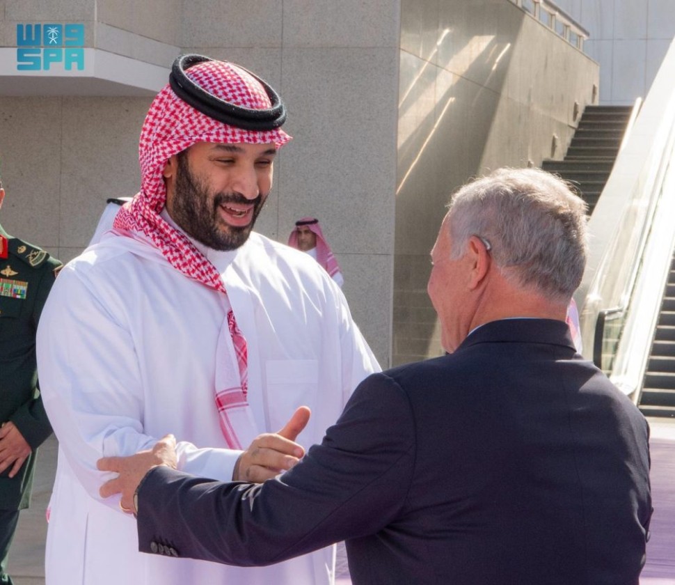 ملك الأردن يغادر جدة وسمو ولي العهد في مقدمة مودعيه