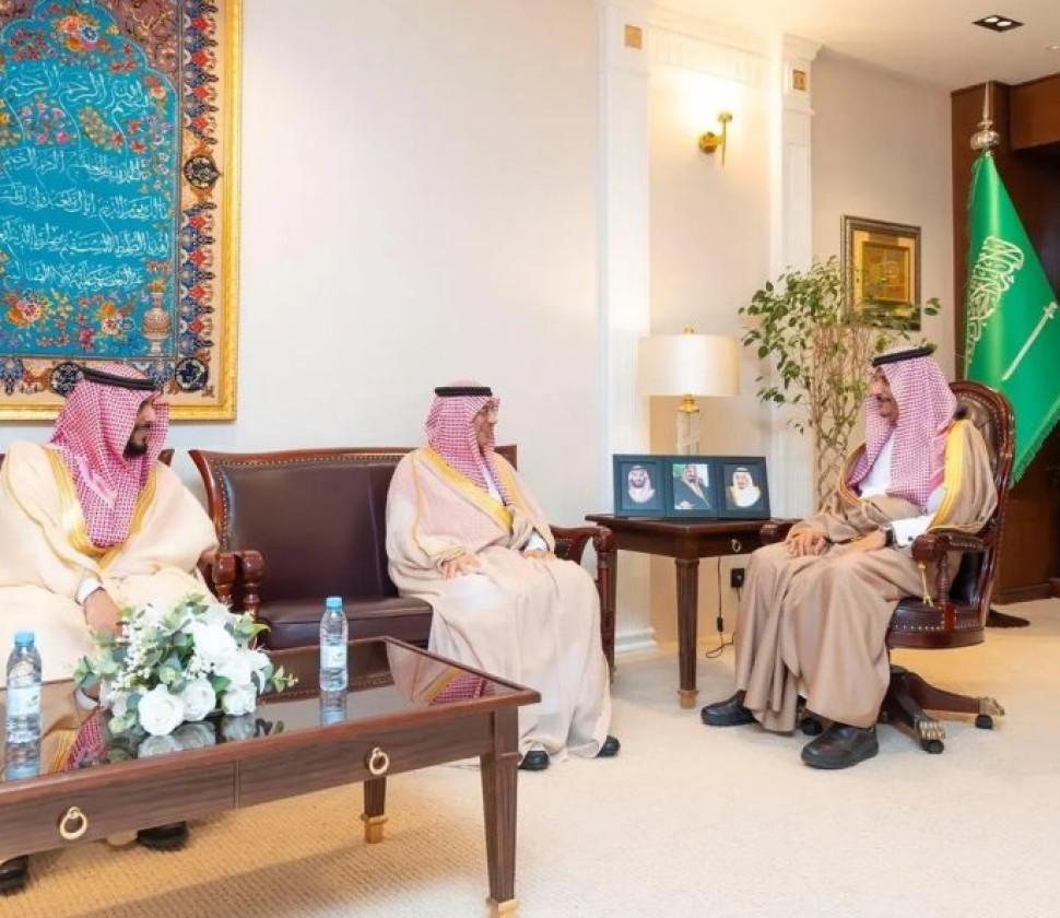 محافظ حفر الباطن يستقبل الرئيس التنفيذي لمطارات الدمام