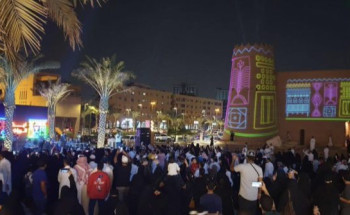 مشاهد من فعاليات”موسم الرياض” اليوم وسط حضور جماهيري كبير