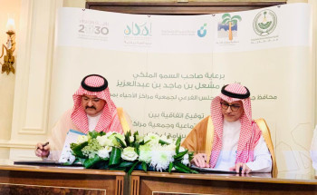 محافظة جدة تشهد توقيع اتفاقية تعاون مشترك بين بنك التنمية الاجتماعية وجمعية مراكز الأحياء بجدة