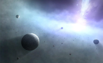 دراسة جديدة : الكواكب قد تتشكل وتدور حول الثقوب السوداء الضخمة