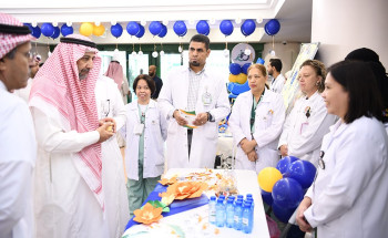 مستشفي الملك عبدالعزيز بالحرس الوطني بالأحساء يحتفي بيوم ذوي الإعاقة
