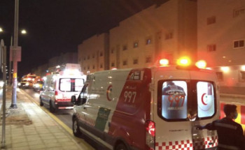 الهلال الأحمر: إصابة 19 شخصاً إثر حريق اندلع بعمارة سكنية في الرياض