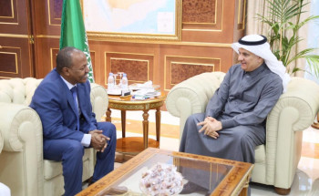 “الفضلي” يستقبل وزير الثروة الحيوانية والسمكية بجمهورية السودان