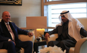 سفير المملكة لدى الأردن يلتقي رئيس مجلس الأعيان الأردني