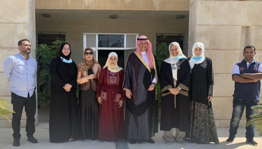 سفير المملكة لدى الأردن يزور المركز السعودي لتأهيل وتدريب الكفيفات في الأردن