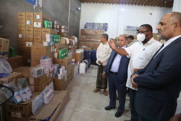 مركز الملك سلمان للإغاثة يدشن الدفعة السادسة من المساعدات الطبية المقدمة من المملكة للشعب اليمني لمكافحة فيروس كورونا
