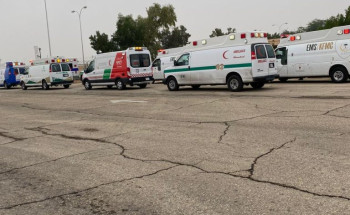“صحة الرياض” تنفذ فرضية انفجار محرك طائرة بمطار الملك خالد الدولي