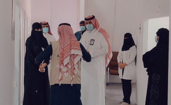د.الشهراني يقف على مشاركة الصحة في مهرجان الملك عبد العزيز لمزاين الإبل