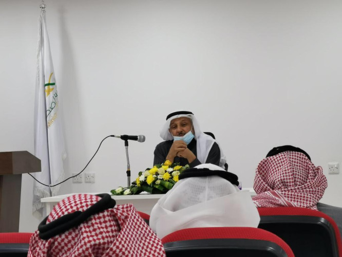 الدكتور الخضيري يحذر من مسببات السرطان خلال محاضرة توعوية بمستشفى متعب بسكاكا