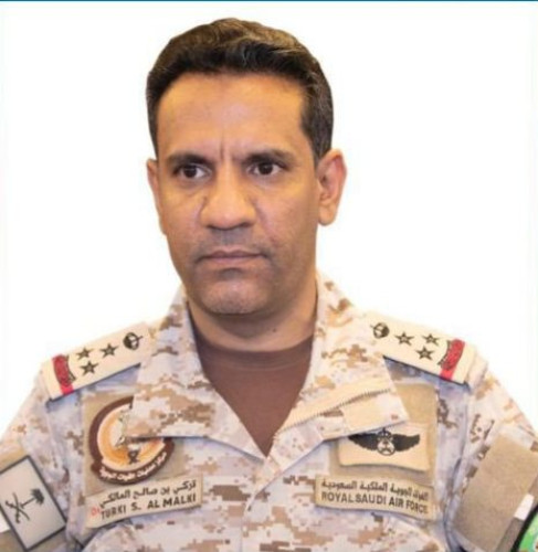 قيادة القوات المشتركة للتحالف “تحالف دعم الشرعية في اليمن”: المزاعم الحوثية بوجود قصف حدودي على مديريتي(منبه وشدا)عارية عن الصحة