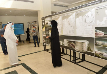 المصممة السعودية تبدع بجامعة الإمام عبد الرحمن بن فيصل بـ 395 مشروعاً وتصميماً