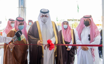 الأمير فيصل بن خالد بن سلطان يفتتح مجمع سحاب الشمال الطبي في عرعر
