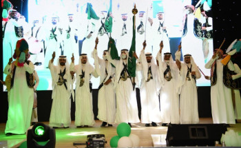 في حفل بهيج تعليم مكة يحتفي باليوم الوطني للمملكة العربية السعودية 91