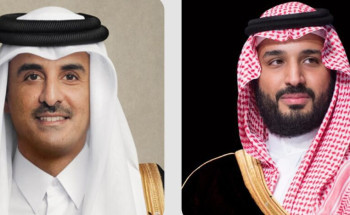 أمير دولة قطر يهنئ ولي العهد بمناسبة صدور الأمر الملكي بأن يكون رئيساً لمجلس الوزراء