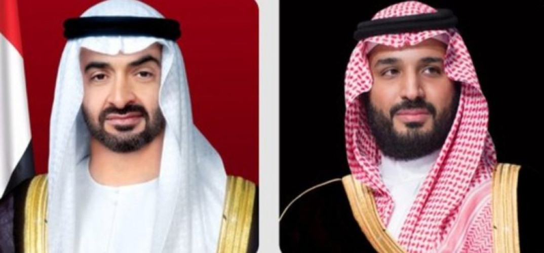 رئيس دولة الإمارات ونائبه يهنئان سمو ولي العهد بمناسبة صدور الأمر الملكي بأن يكون رئيساً لمجلس الوزراء