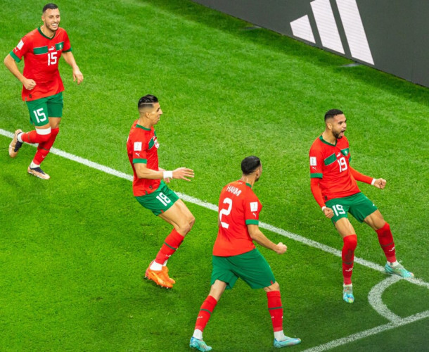 منتخب المغرب يصنع التاريخ ويتأهل لنصف نهائي كاس العالم 2022 على حساب البرتغال