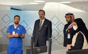 السفير التركي في زيارته لصحة الافتراضي، يشكر القيادة والشعب السعودي على وقوفهم بجانب بلاده